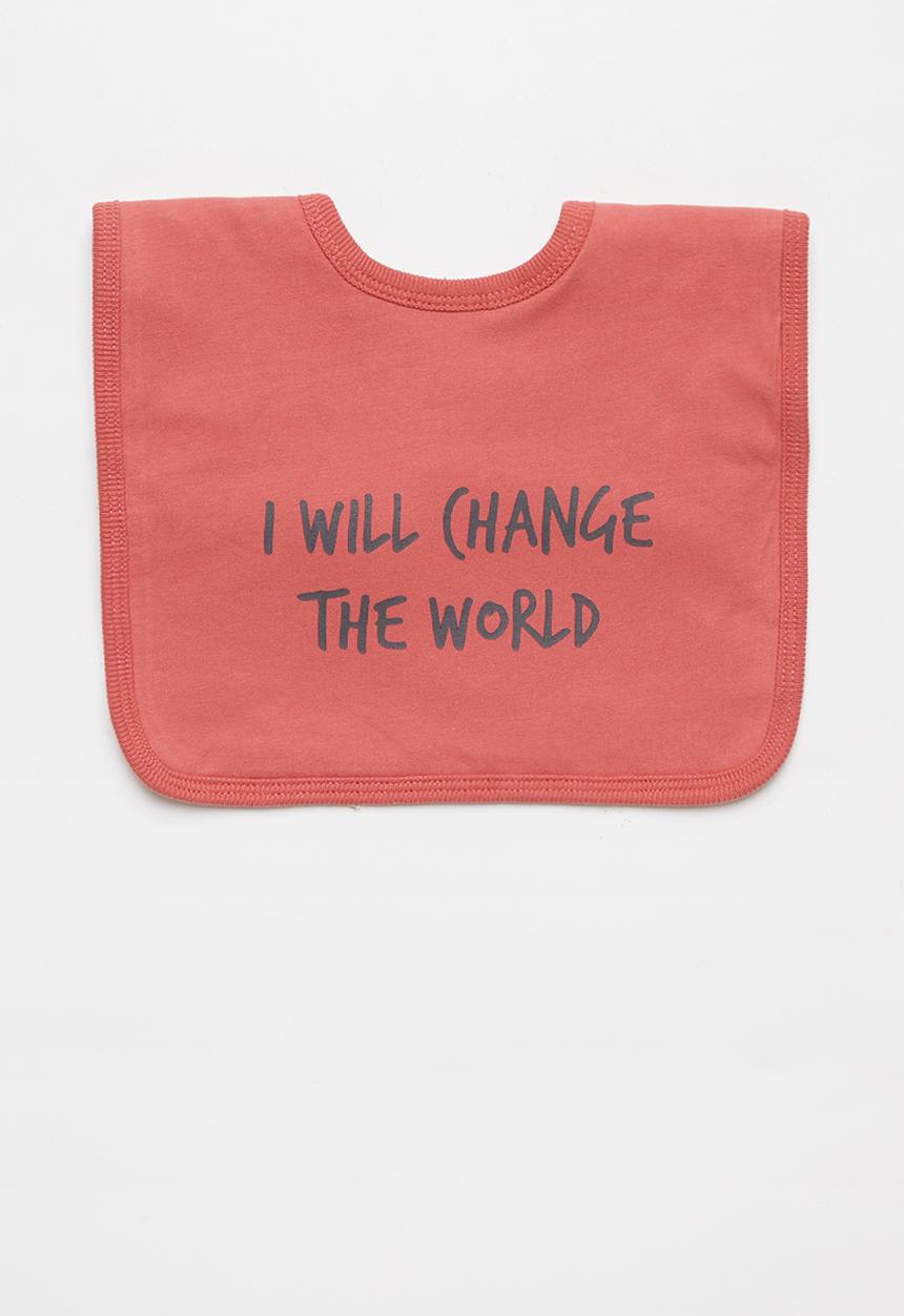 Cotton On - The everyday bib - red 