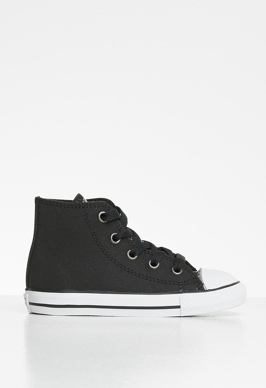 Converse - Ctas graphite & glitter hi i - black & white