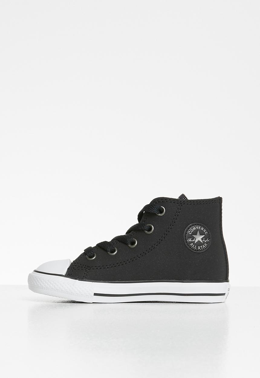 Converse - Ctas graphite & glitter hi i - black & white