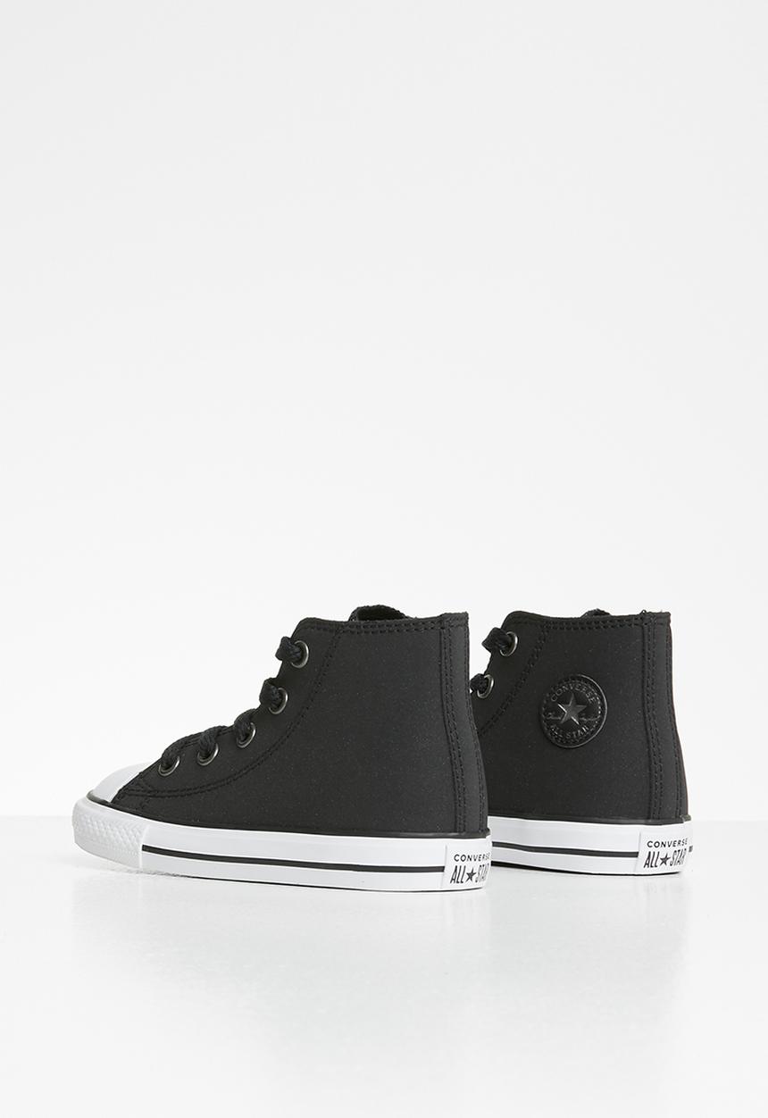 Converse - Ctas graphite & glitter hi i - black & white