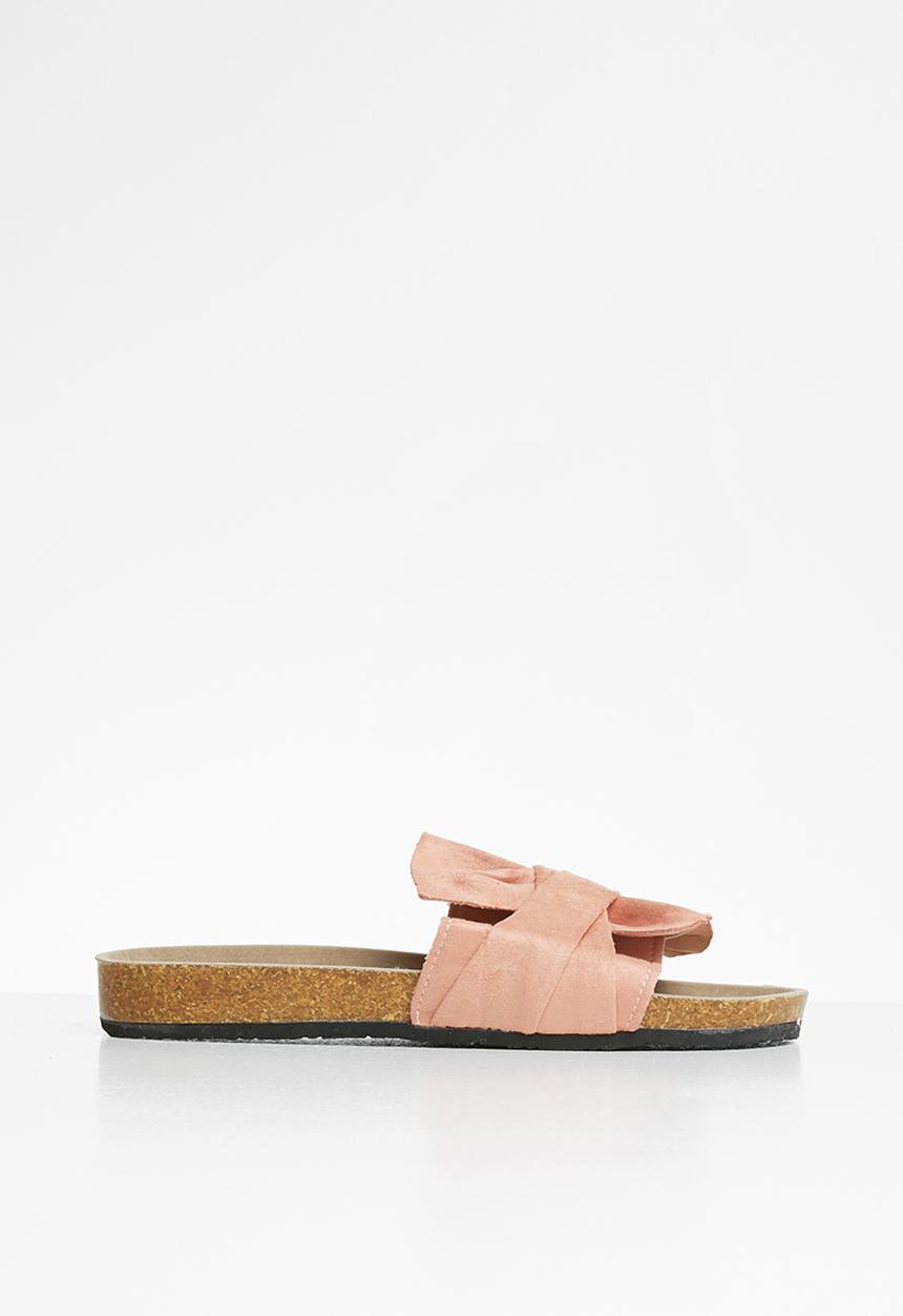 Rebel Republic - Girls slip on sandal - light pink