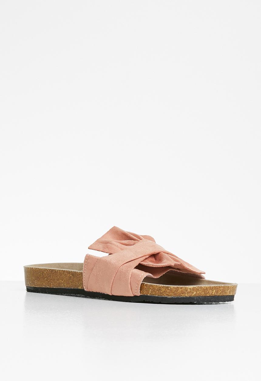 Rebel Republic - Girls slip on sandal - light pink