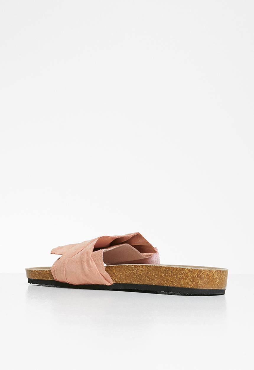 Rebel Republic - Girls slip on sandal - light pink