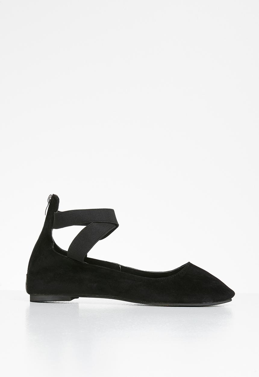 Rebel Republic - Girls ballet pump - black
