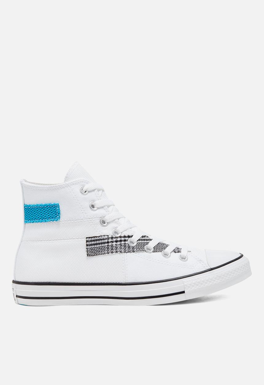 Converse - Chuck Taylor All Star patchwork hi - white/black/sail blue