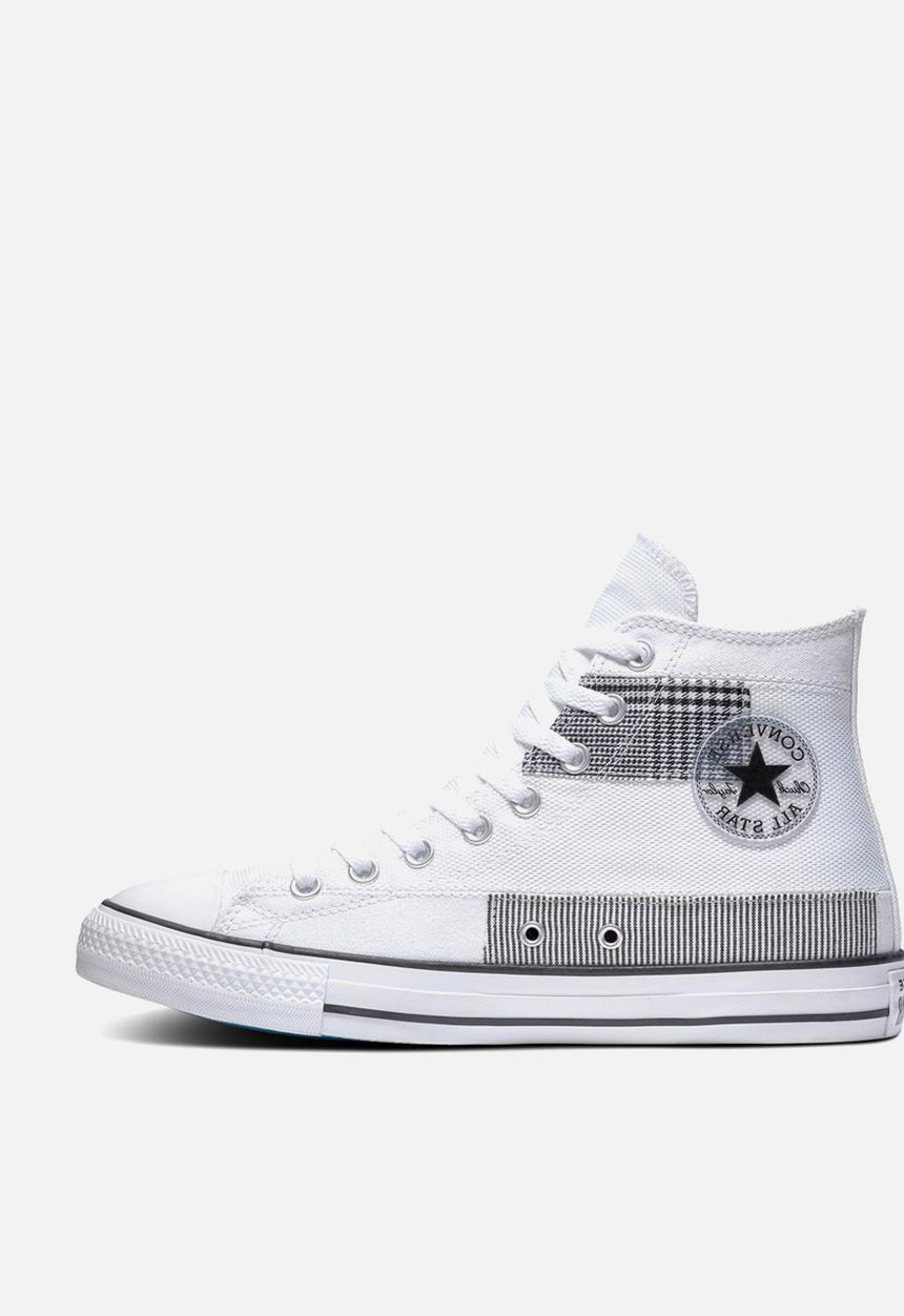 Converse - Chuck Taylor All Star patchwork hi - white/black/sail blue