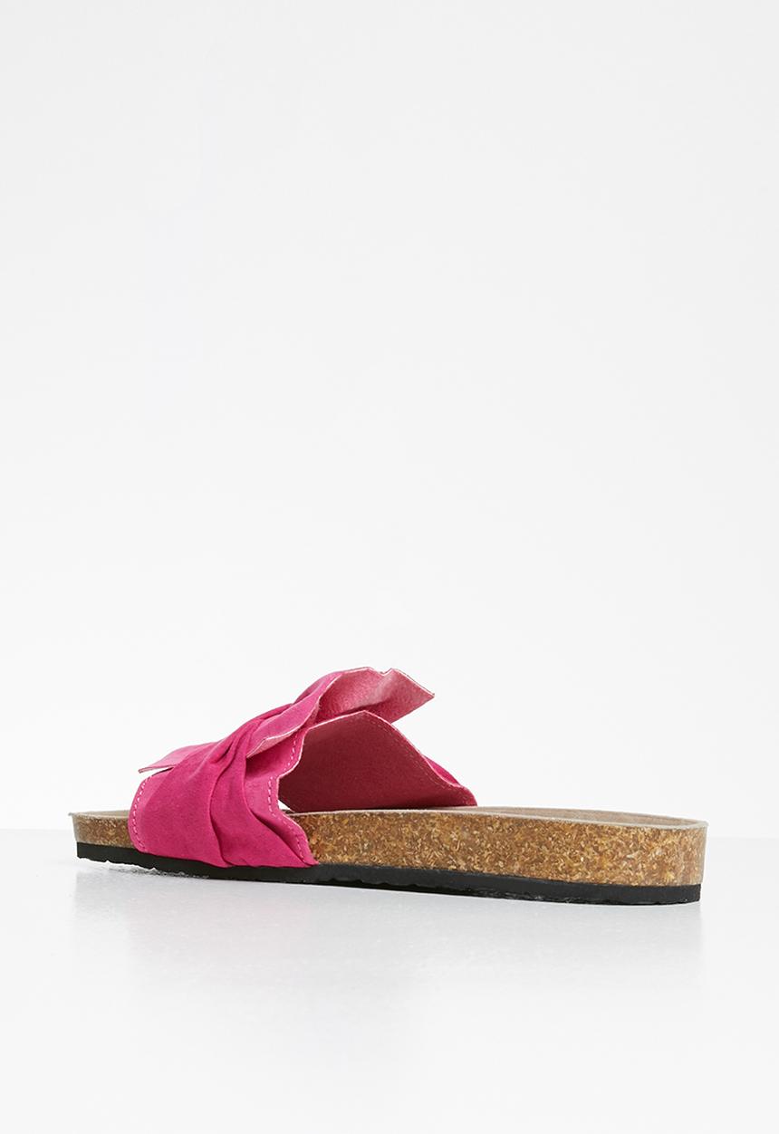 Rebel Republic - Girls slip on sandal - pink