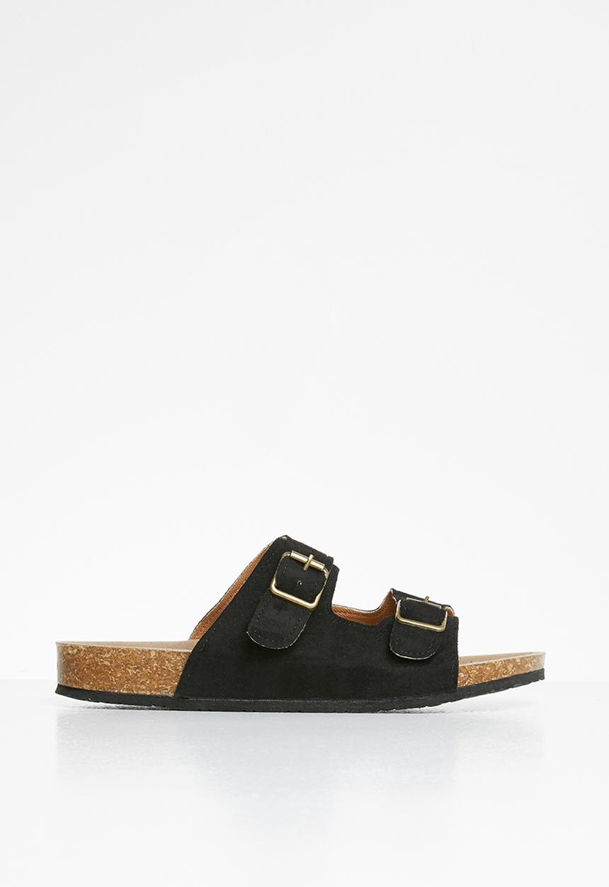 Rebel Republic - Slip on sandal - black