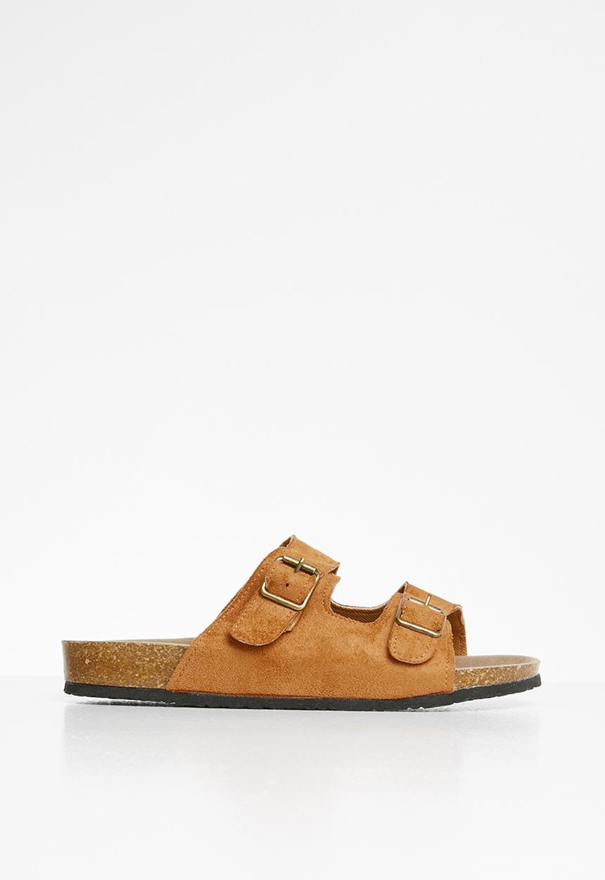 Rebel Republic - Slip on sandal - tan