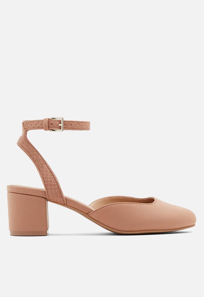 Call It Spring - Buckleya heel - dark beige