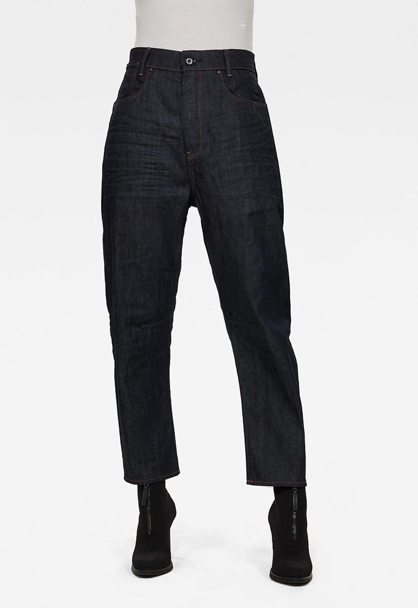 G-STAR - C-staq 3d boyfriend crop jeans - raw denim