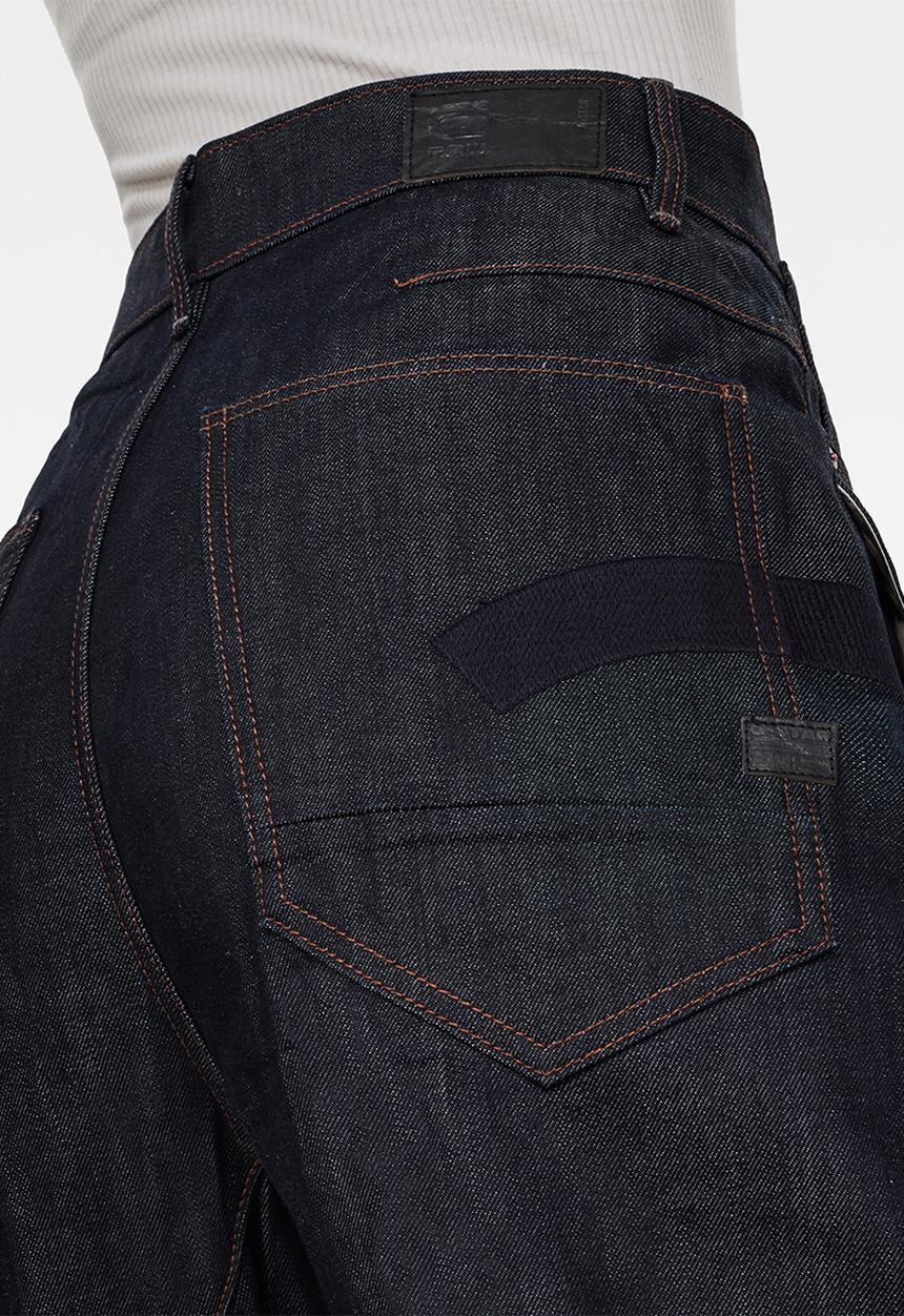 G-STAR - C-staq 3d boyfriend crop jeans - raw denim