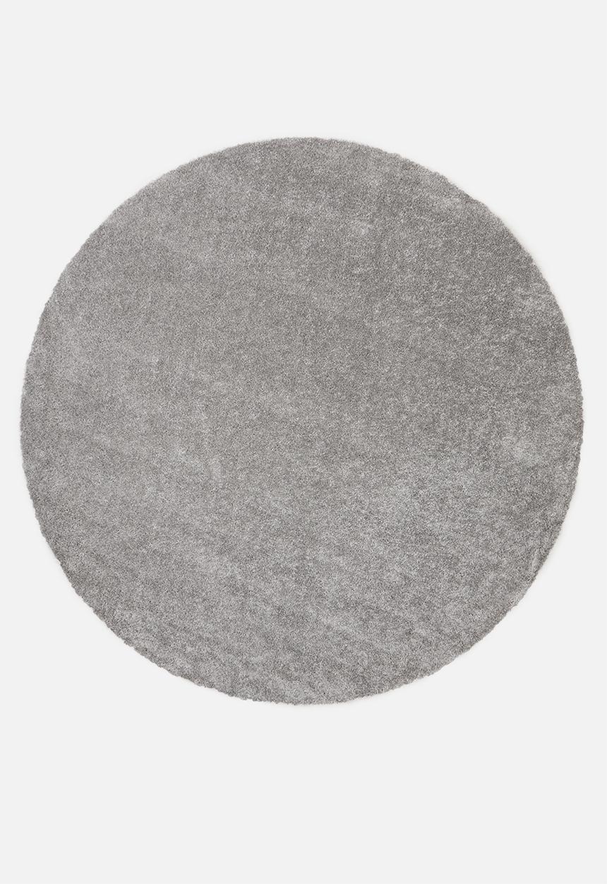 Sixth Floor - Dolce round rug - grey