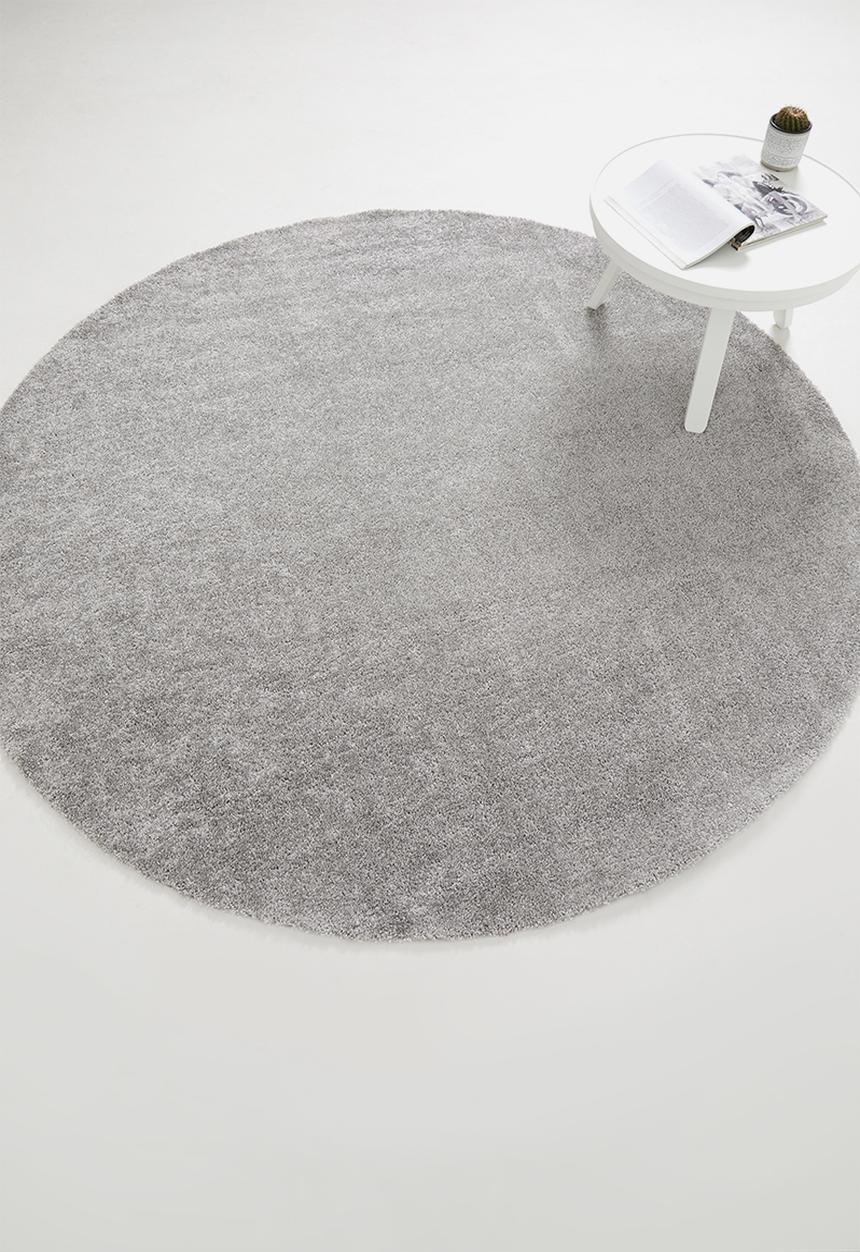 Sixth Floor - Dolce round rug - grey