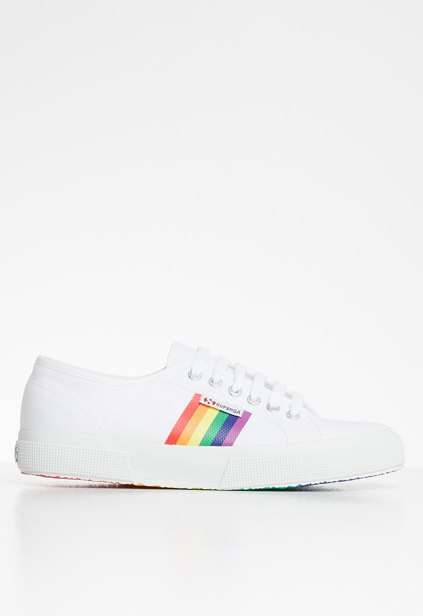 SUPERGA - 2750 Pride shaded sole - white 
