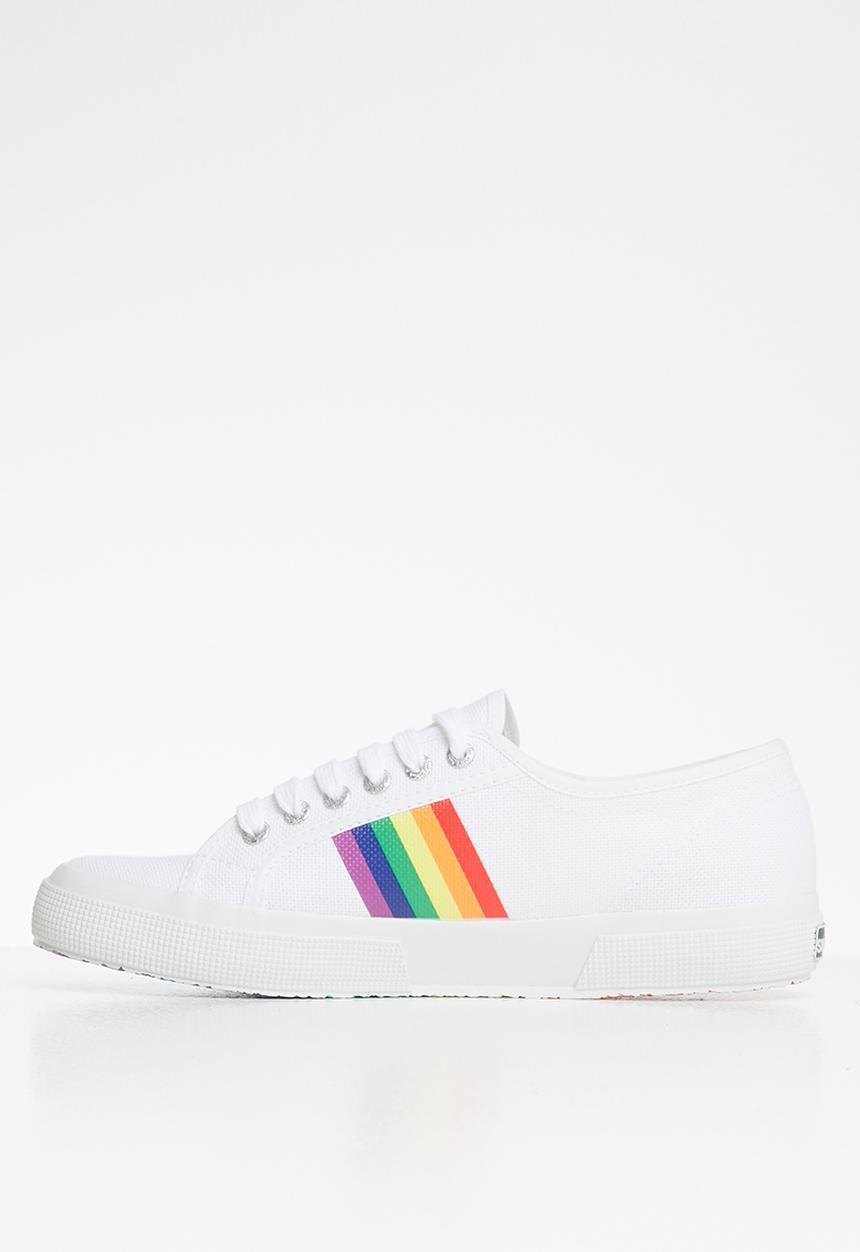 SUPERGA - 2750 Pride shaded sole - white 