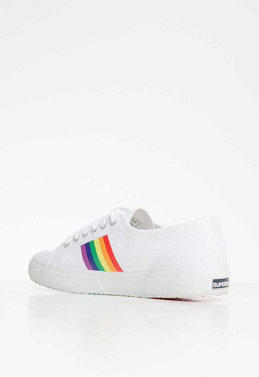SUPERGA - 2750 Pride shaded sole - white 