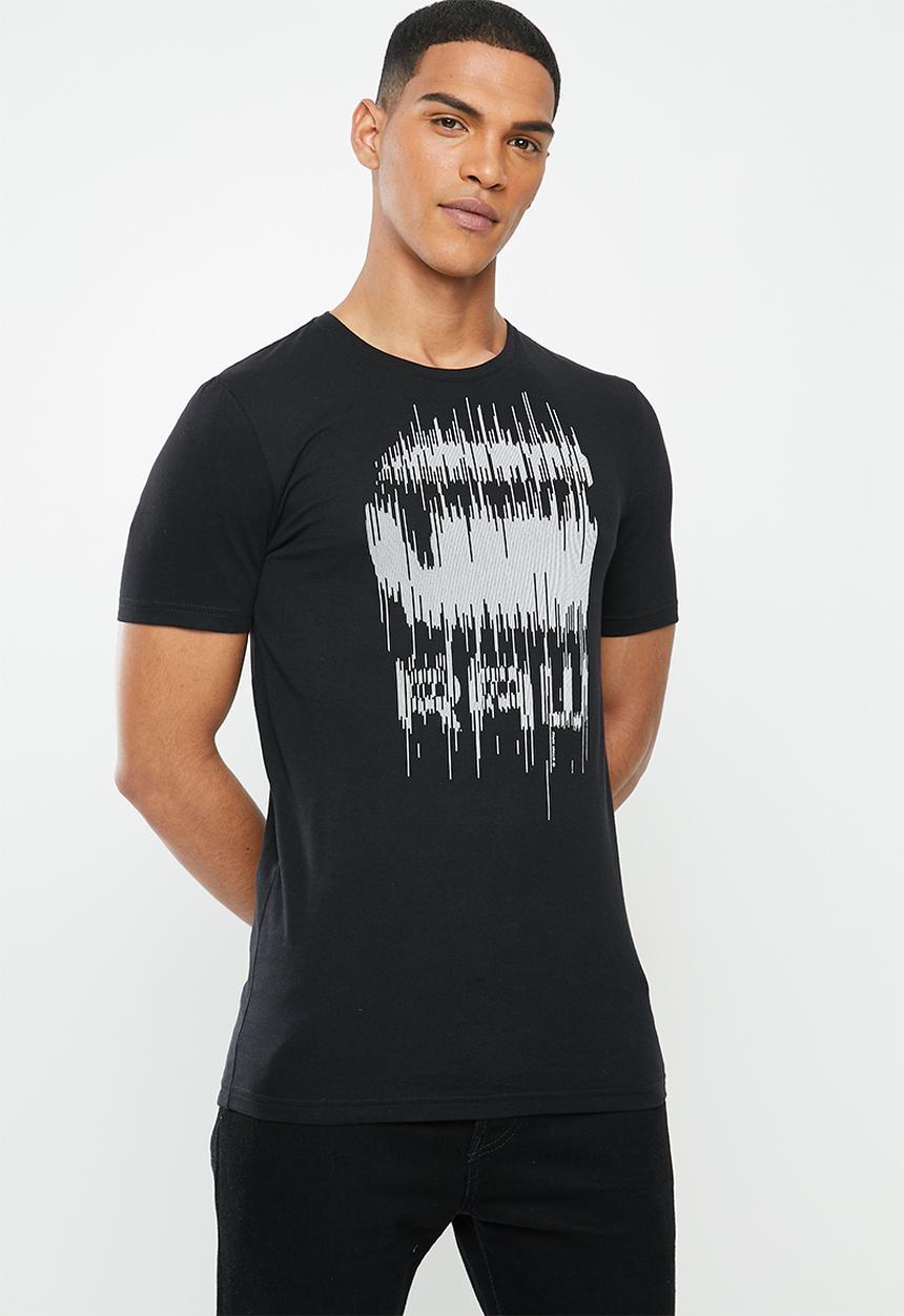 G-STAR - Graphic 6 slim r short sleeve tee - black