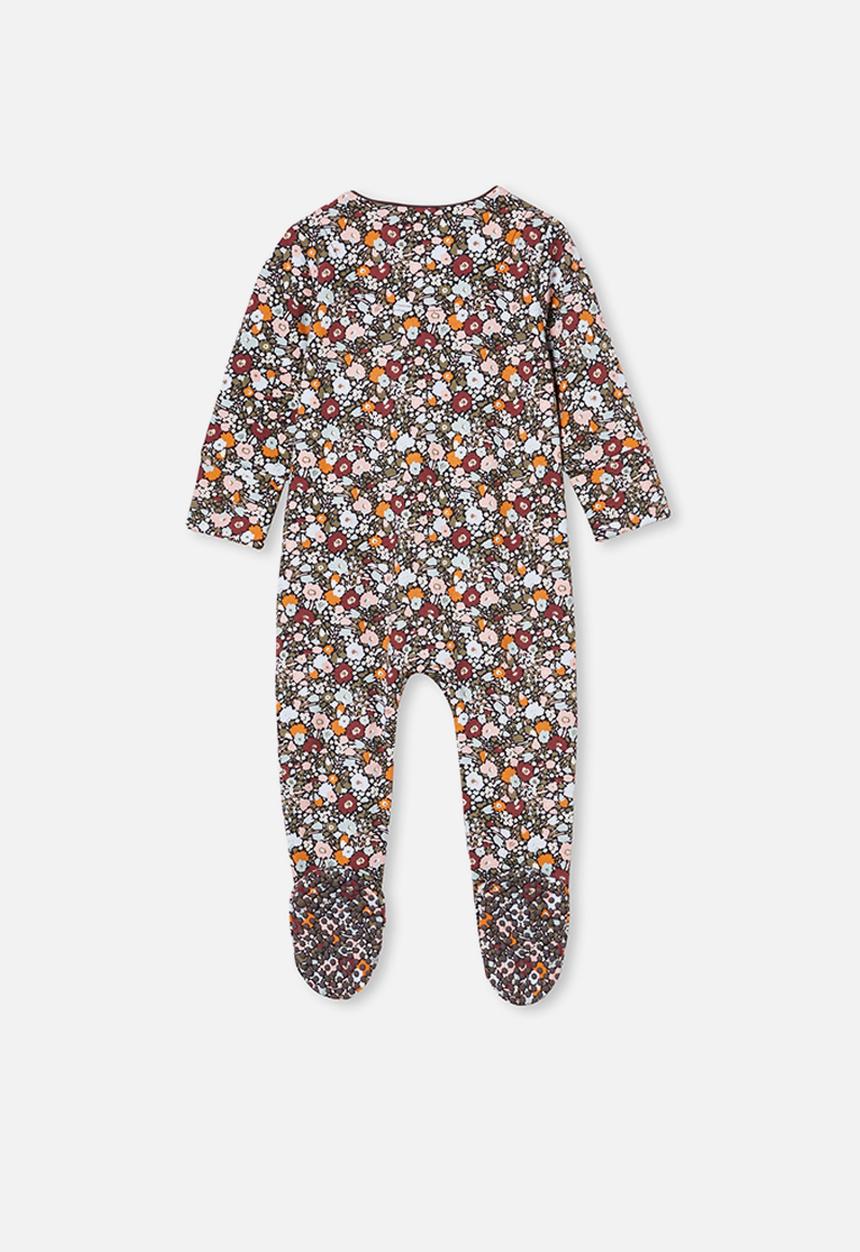 Cotton On - The long sleeve zip romper - multi 