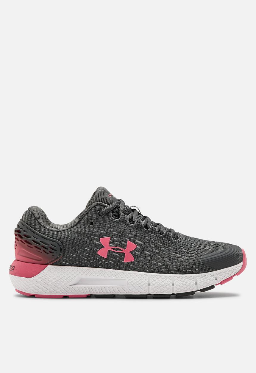Under Armour - Ua w charged rogue 2 - pitch grey / white / slate purple