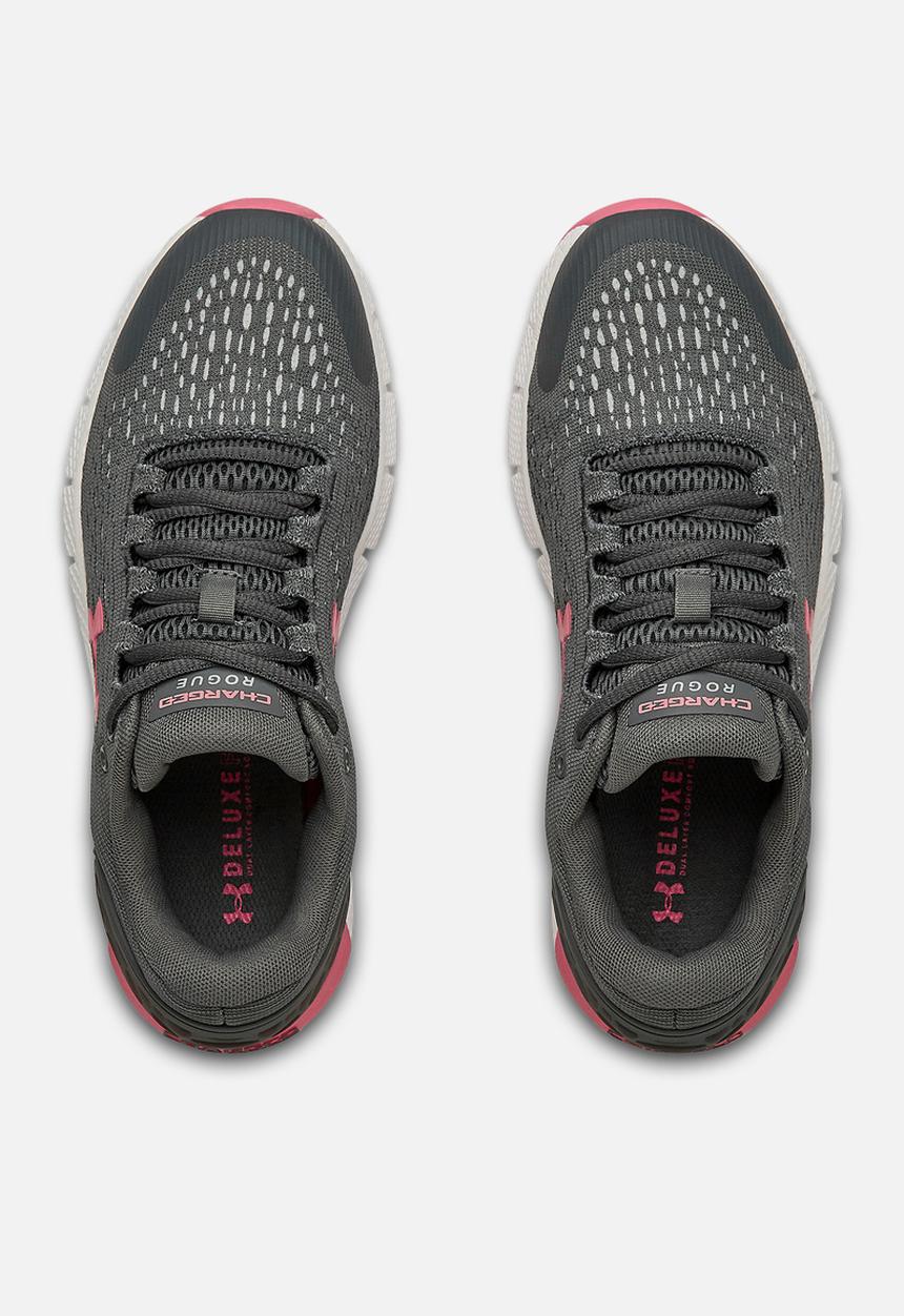 Under Armour - Ua w charged rogue 2 - pitch grey / white / slate purple