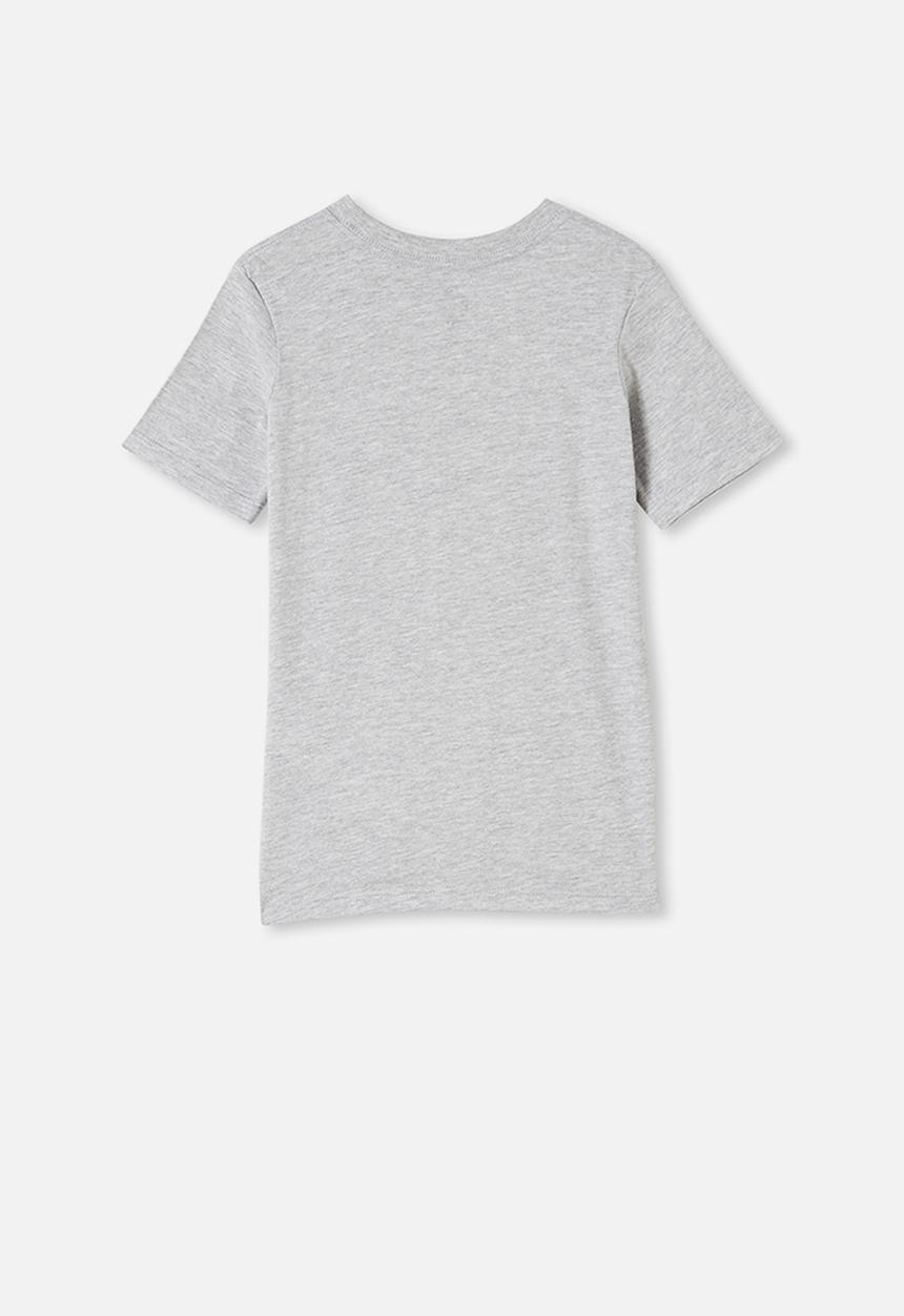 Cotton On - Max skater short sleeve tee - grey 