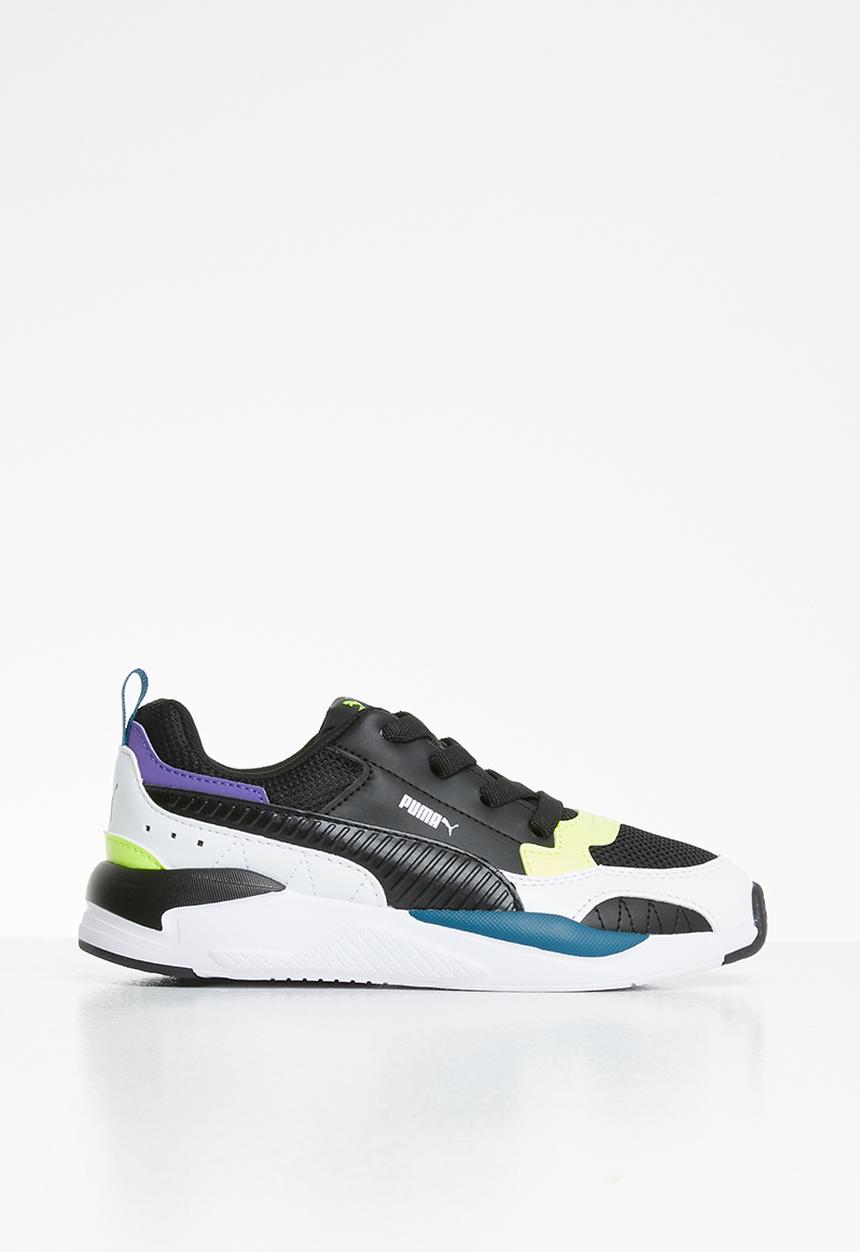 PUMA - X-ray 2 square ac ps - black / white / yellow / blue