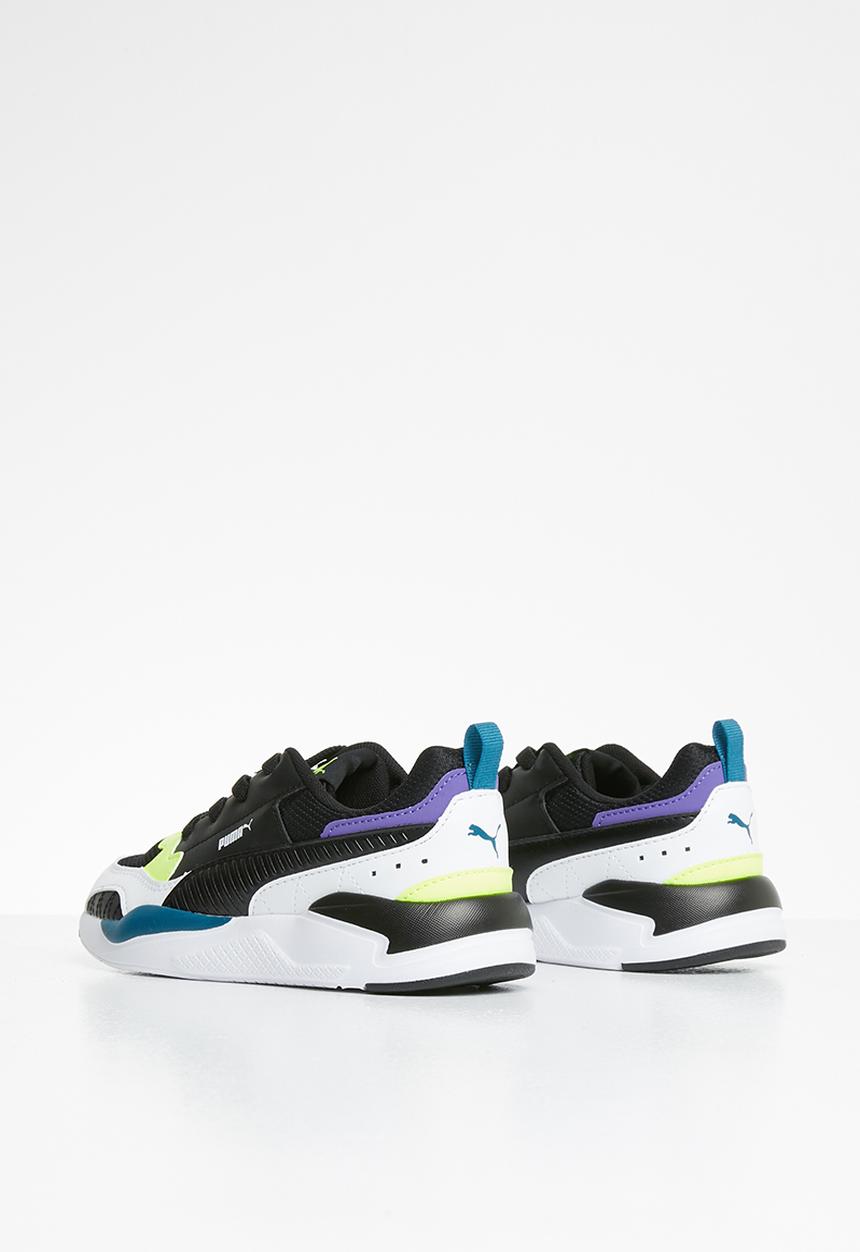PUMA - X-ray 2 square ac ps - black / white / yellow / blue