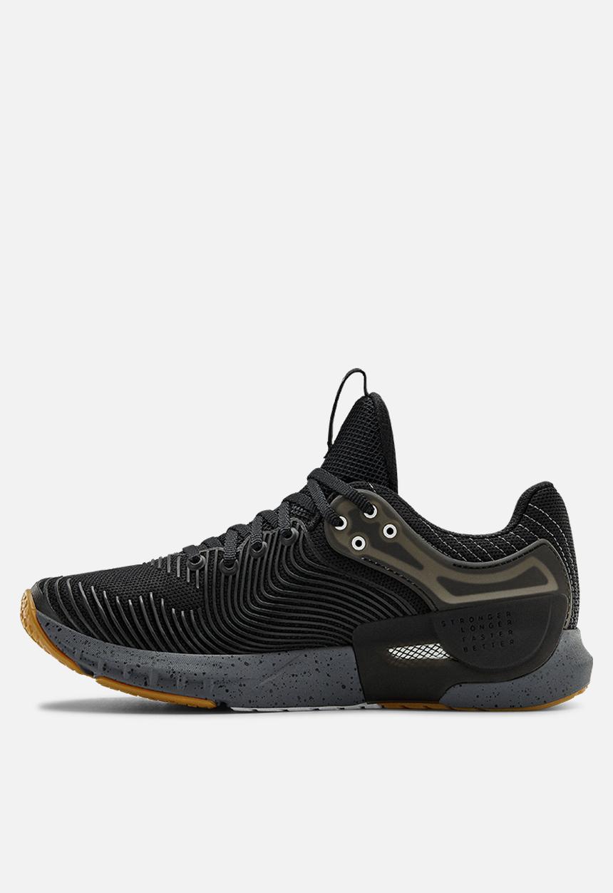Under Armour - Ua hovr apex 2 - black / pitch gray / halo gray