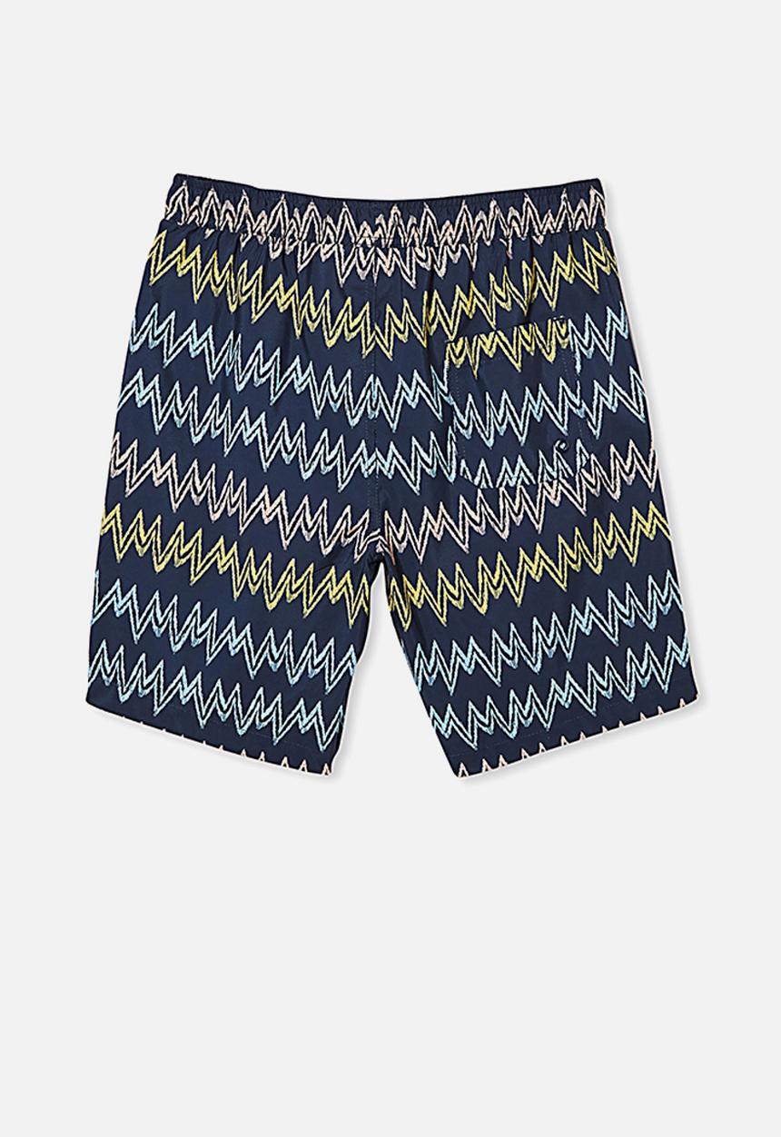 Free by Cotton On - Boys bailey boardshort - navy 