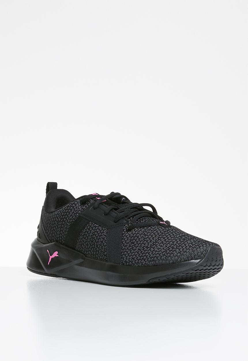 PUMA - Chroma knit wn's - puma black / asphalt /luminous pink