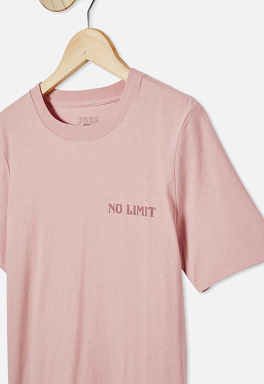 Free by Cotton On - Free boys skater short sleeve tee - pink 