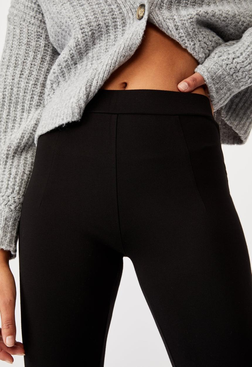 Cotton On - Ponti legging - black