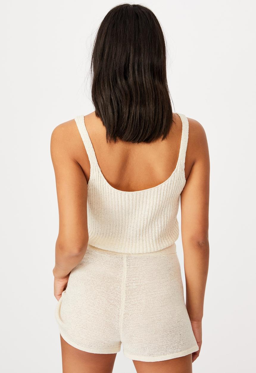 Cotton On - Match me cami - seashell white