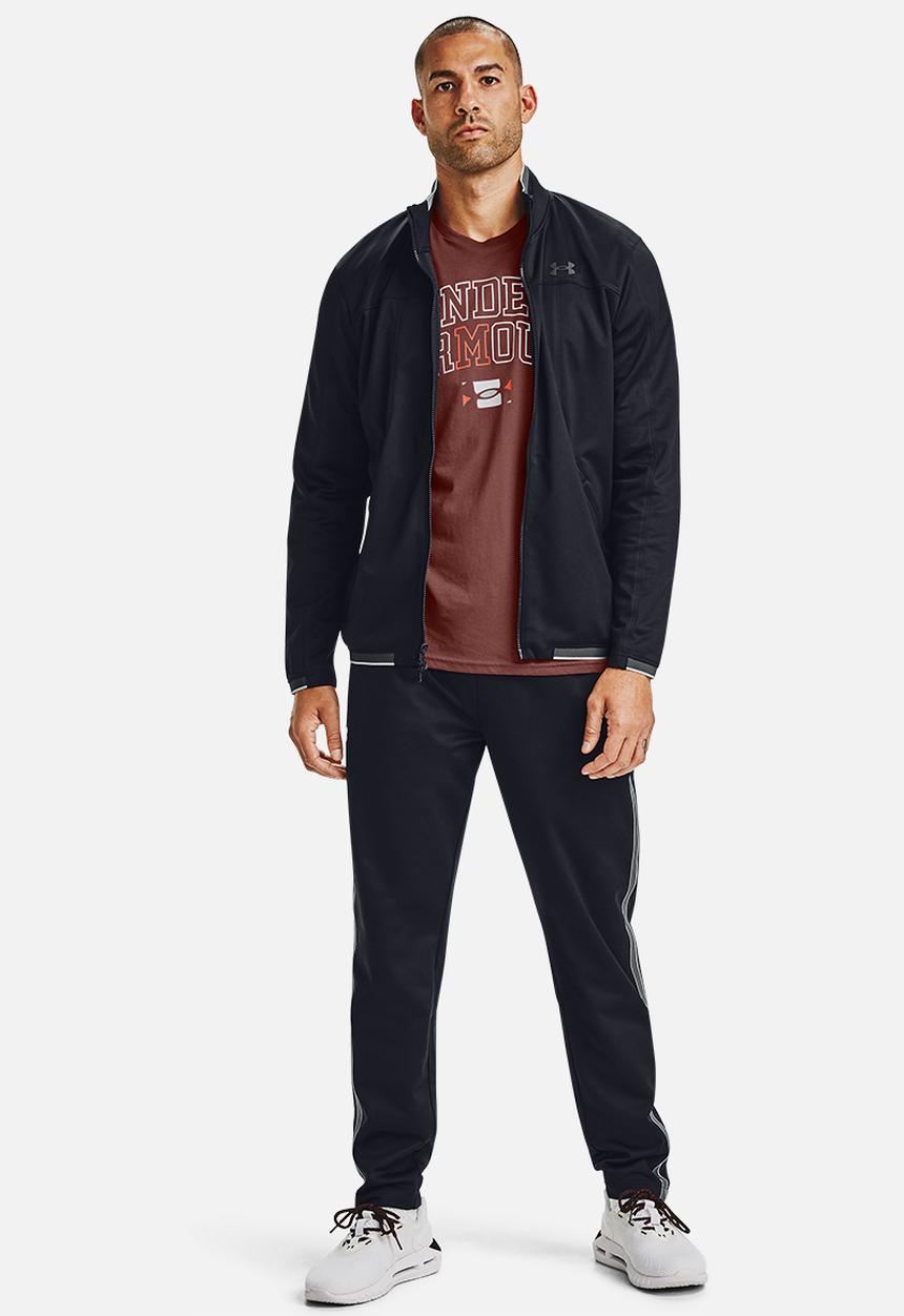 Under Armour - Ua multicolour collegiate short sleeve tee - burgundy