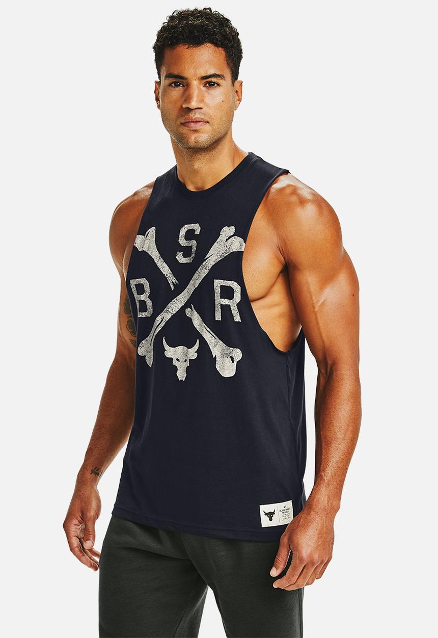 Under Armour - Ua project rock bsr tank - black