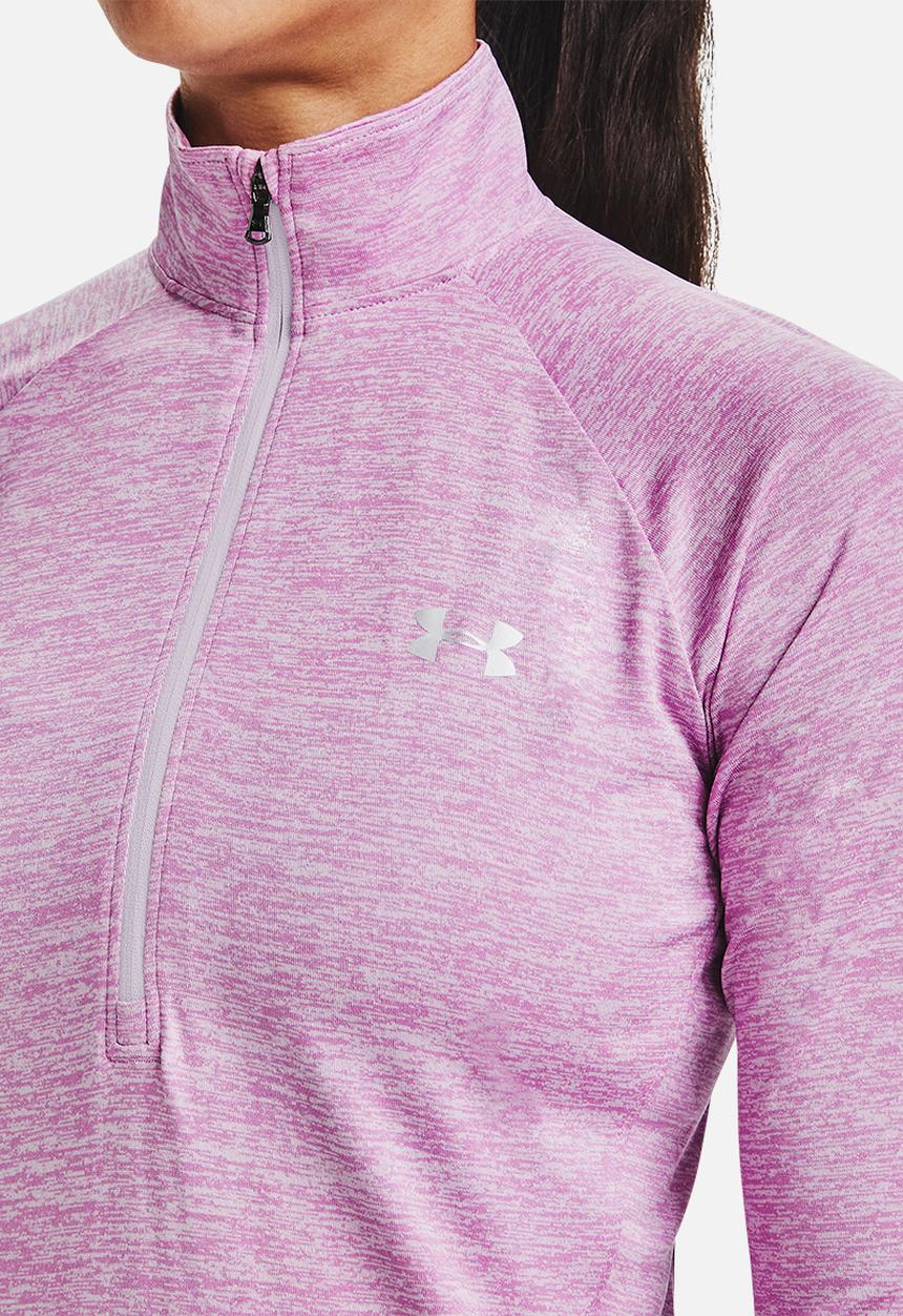 Under Armour - Tech 1/2 zip jacket - purple