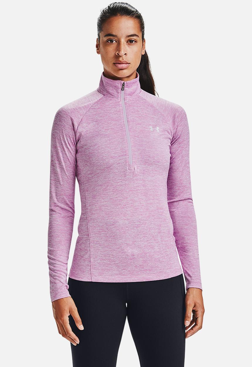 Under Armour - Tech 1/2 zip jacket - purple