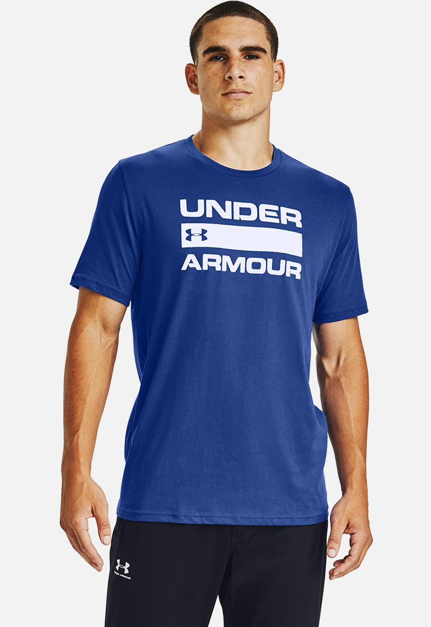 Under Armour - Ua team issue wordmark short sleeve tee - blue