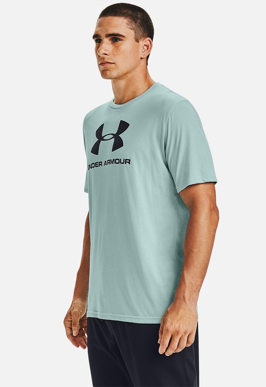 Under Armour - Ua sportstyle logo short sleeve tee - light blue