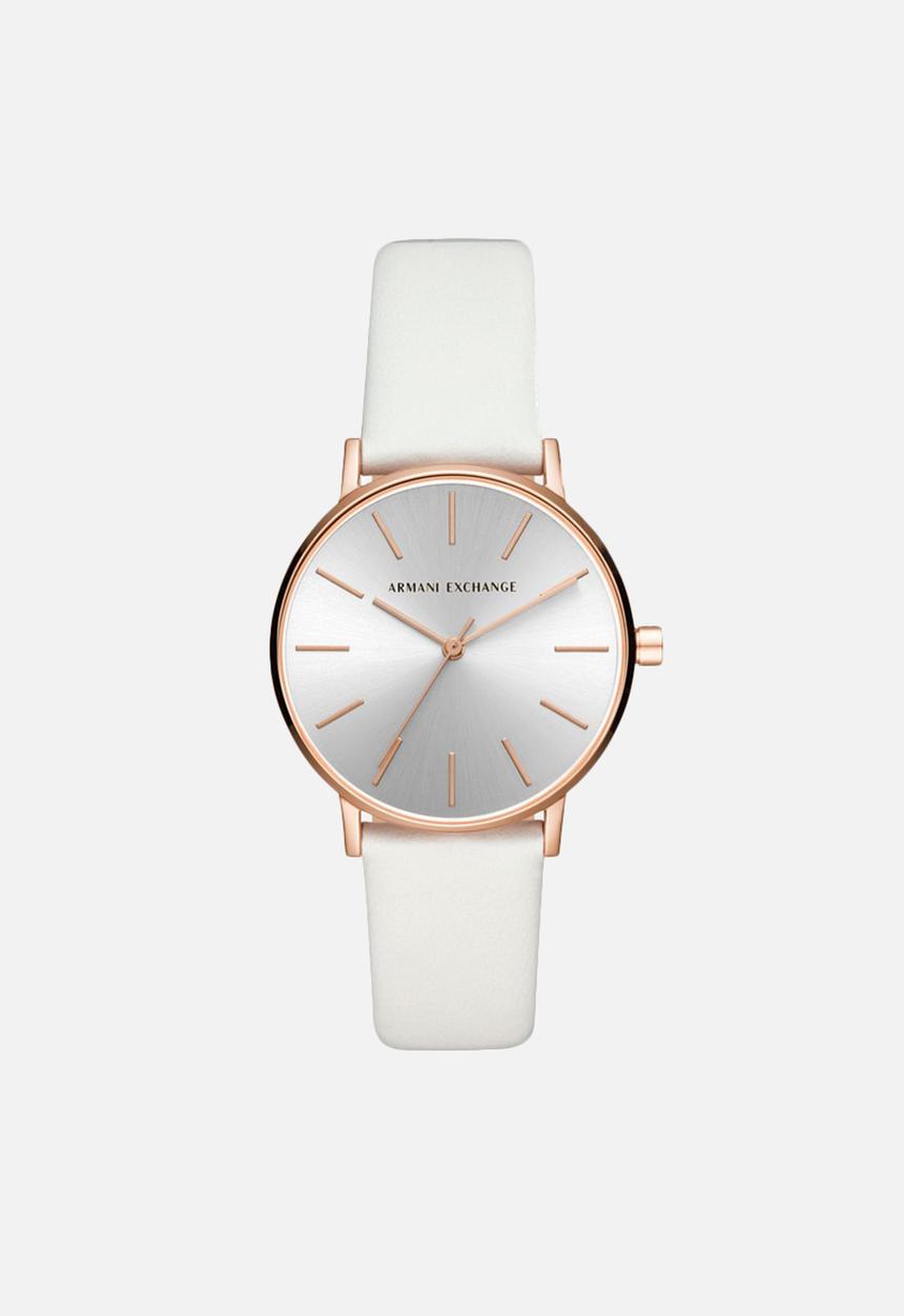 Armani Exchange - Lola - rose gold & white