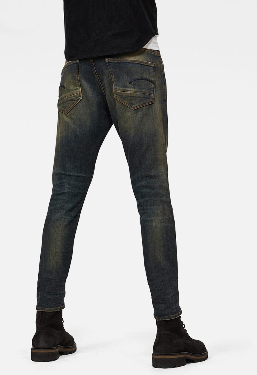 G-STAR - Revend skinny-heavy elto pure superstretch jeans - antic blight green
