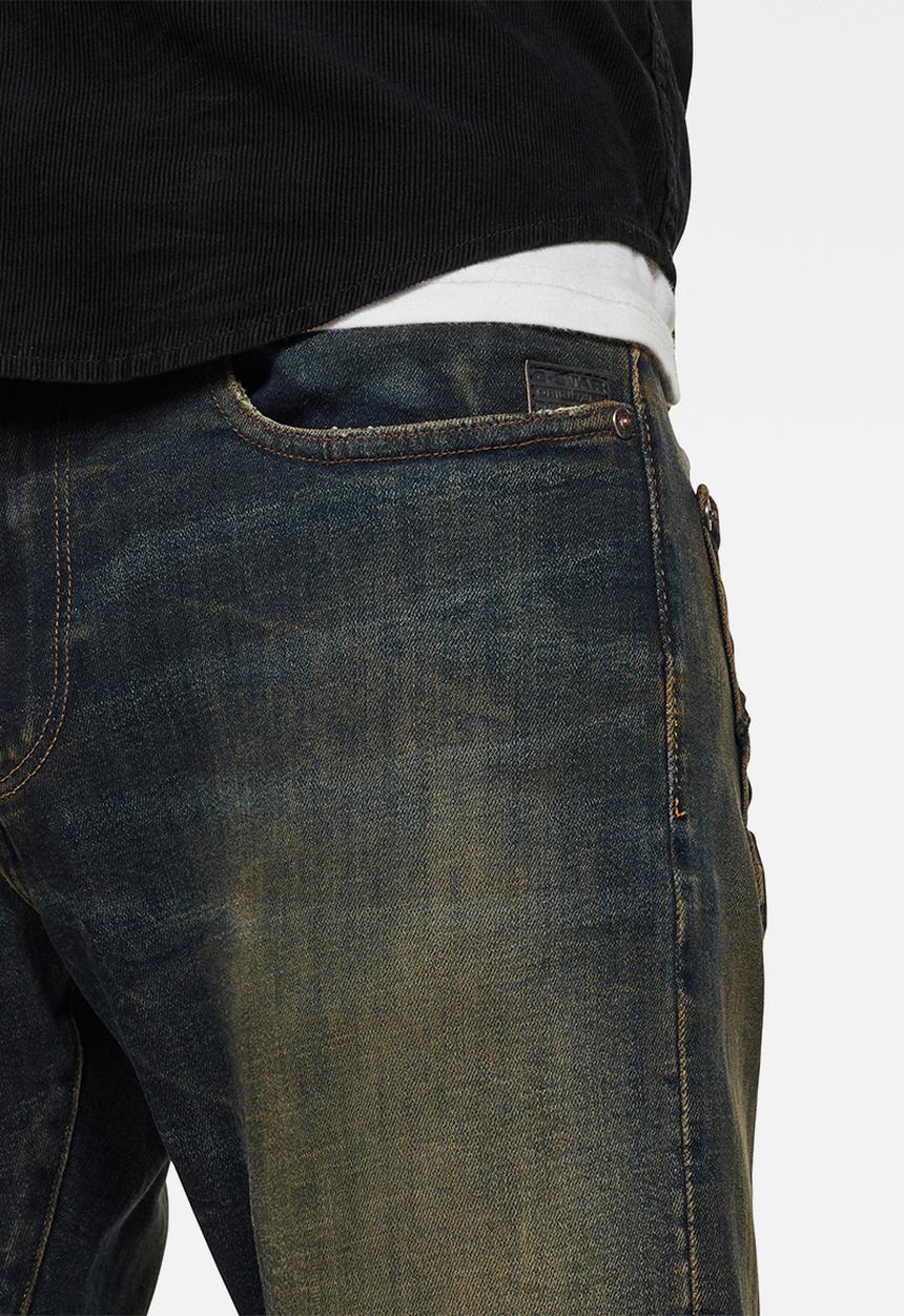 G-STAR - Revend skinny-heavy elto pure superstretch jeans - antic blight green