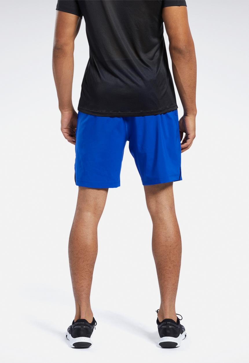 Reebok - Wor comm woven shorts - blue