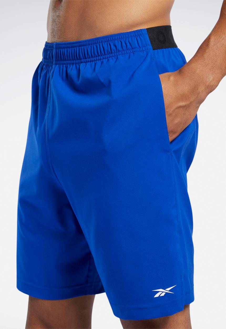 Reebok - Wor comm woven shorts - blue