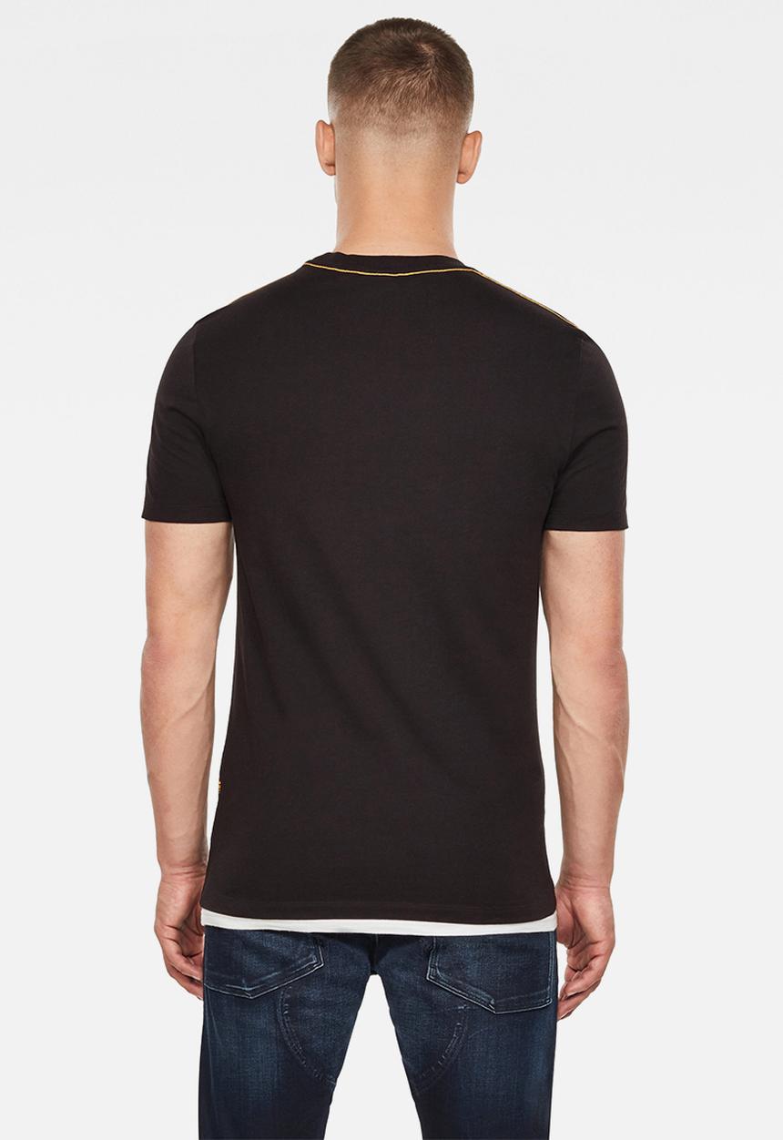 G-STAR - Raw graphic slim r short sleeve tee - black