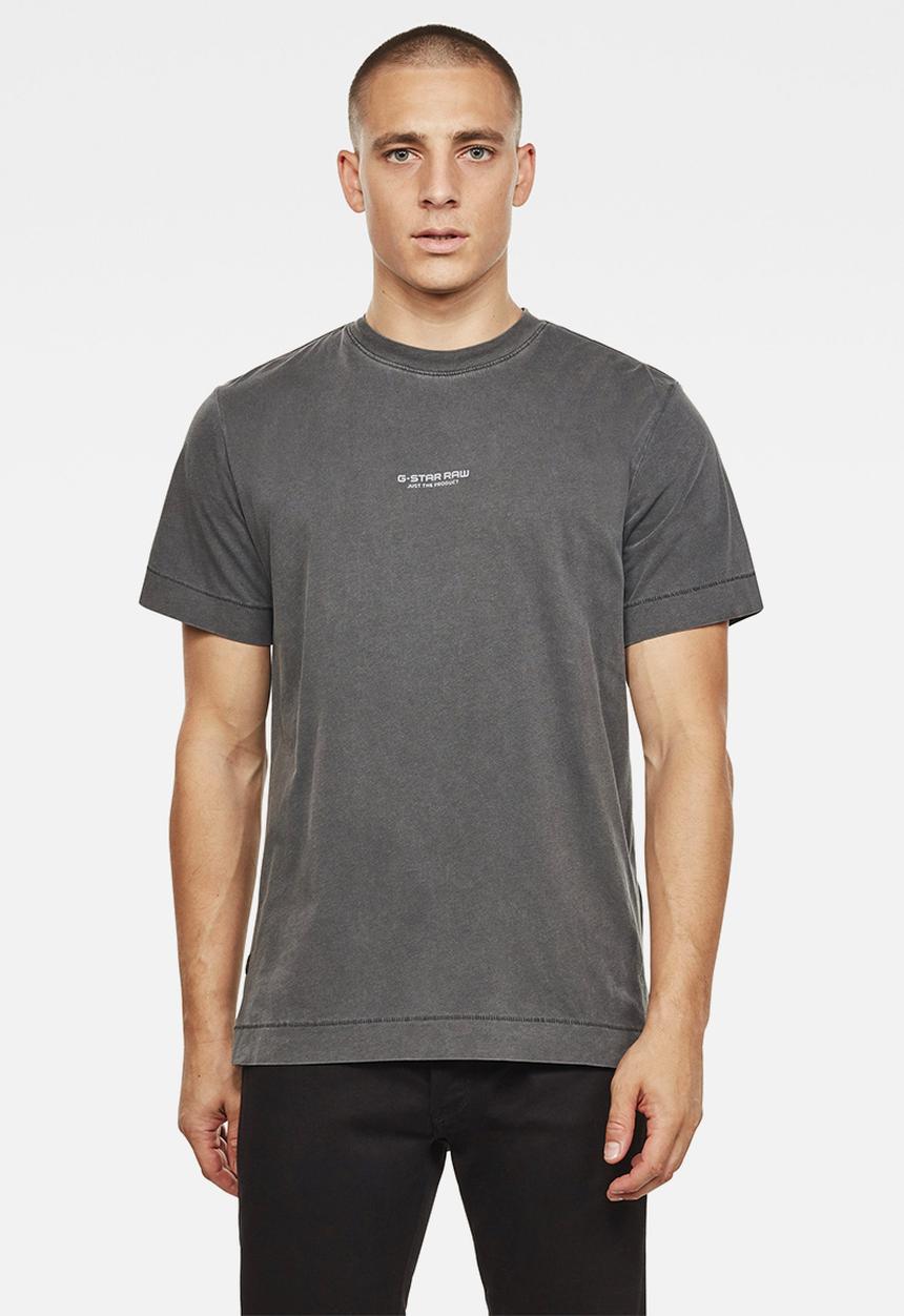 G-STAR - Reflective logo loose r short sleeve tee - black