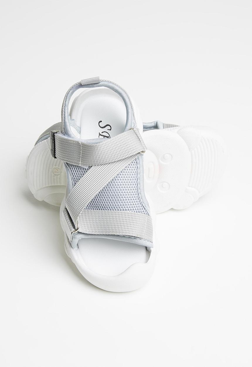 Pop Candy - Strap sandal - grey