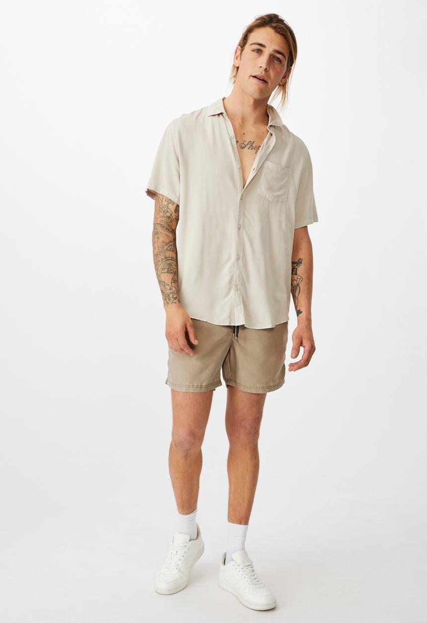 Cotton On - Kahuna short - vintage natural