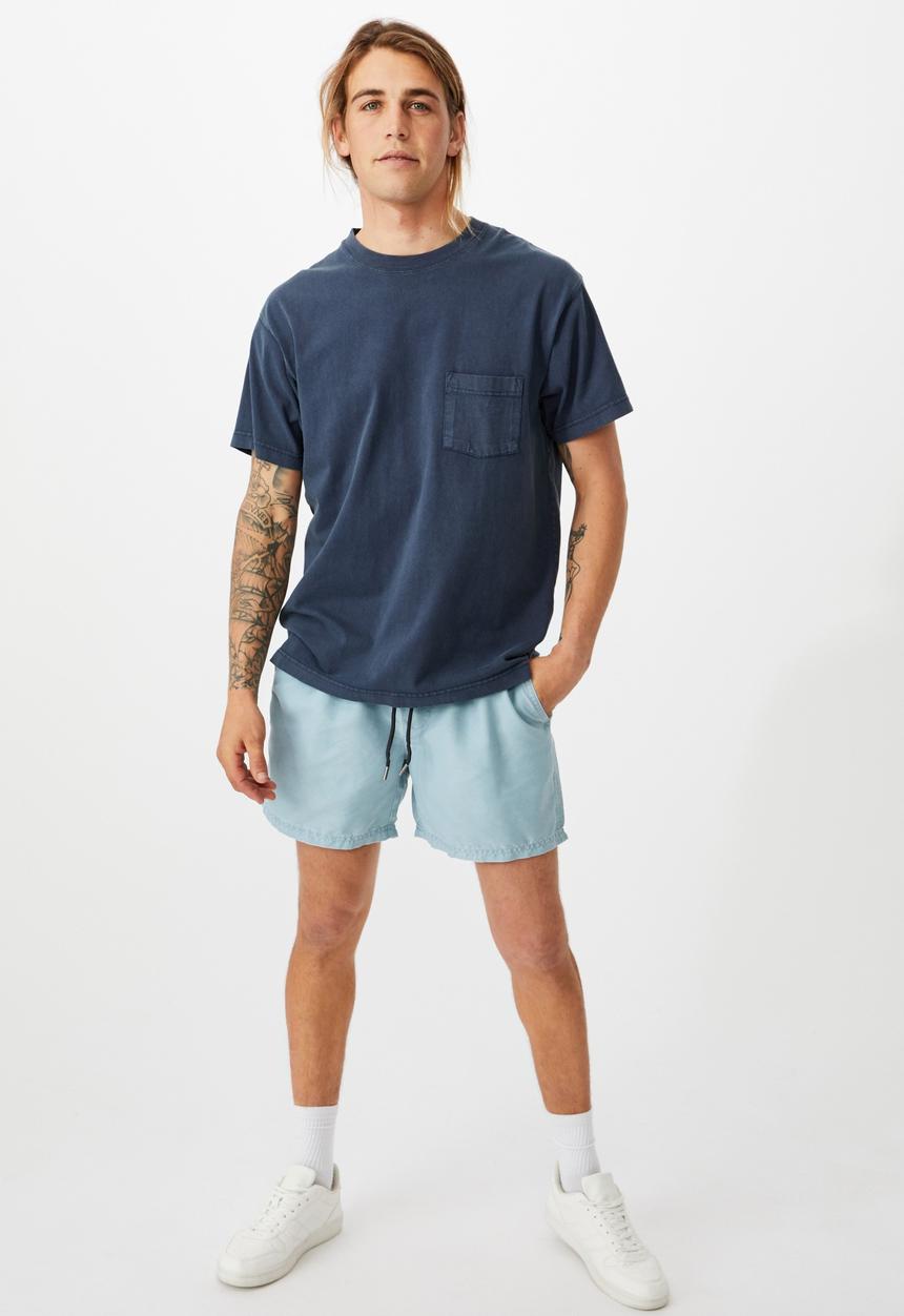 Cotton On - Kahuna short - vintage beach blue